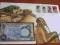 KOPERTA NUMIZMATYCZNA Z BANKNOTEM NIGERIA 50 KOBO