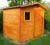 Domek narzędziowy STANDARD 3 x 2.5 .montaż,gont