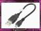 FH2 NOWY CZARNY KABEL USB AM-micro USB MIKRO 0.25M