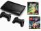 KONSOLA PS3 12GB SUPER SLIM + 2 PADY + 2 GRY PL