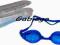 Okulary do pływania niebieskie + etui
