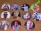 ZESTAW 11 PRZYPINKI 5,6CM  *** MACKLEMORE ***