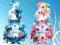 4-PIĘTRA TORT Z 70 PAMPERS+NIVEA CHRZEST WYPRAWKA