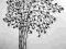 Metaloplastyka - Wieszak - drzewo duże - wiatr