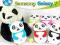 SAMSUNG Galaxy Y S5360* Etui PANDA +3xGRATIS FOLIA