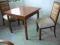 Stolik ARTDECO + 2 krzesła
