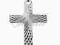 Srebrna zawieszka KRZYŻYK KRZYŻ