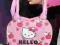 TOREBKA HELLO KITTY RÓŻOWA  stan bdb