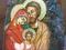 Ikona Święta Rodzina ręcznie pisana wys.24cm