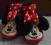 Kapcie domowe Myszka Mini, Minnie Mouse r.8, 25