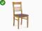 Krzesło drewniane JULIUSZ olcha tap: Dafne 26