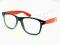 Okulary ANTYREFLEKS zerówki NERDY kujonki komputer