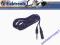 KABEL PRZEDŁUŻACZ  WTYK 6,3 STEREO x GNIAZDO 6,3