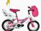 Rowerek czterokołowy pompowane koła12'' BELLA