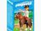 PLAYMOBIL 4191 Amazonka na koniu / Dżokej