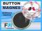 foto button badzik MAGNES lodówkę ze zdjęciem 44mm