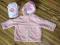 urocza kurteczka blado rozowa +gratis r.74