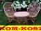WIKLINA 2 FOTELE + STÓŁ 40x60cm -> PROMOCJA