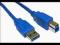 LL9 KABEL USB 3.0 Am/Bm 1.8m DO DYSKU, HUBA USB3.0