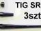 KOREK UCHWYT TIG SR 9/20 długi średni krótki 3szt.