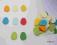 Scrapki jajka jajeczka wiosna 50 szt