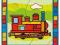 PUZZLE LOKOMOTYWA BINO zabawki drewniane