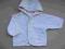 Biala bluza z weluru 3-6M 68