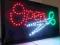 open NOŻYCZKI FRYZJERSKIE KRAWIECKIE LED NEON