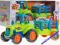 TRAKTOR z przyczepą ZWIERZĘTA ŚWIATŁO DŹWIĘK Farma