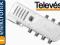 Wzmacniacz wewnętrzny Televes krokodyl F 1we-6wyj