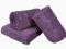 Koc narzuta  140x200  mikrowłókno fioletowy