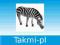 SCHLEICH ZEBRA PASĄCA SIĘ OD RĘKI
