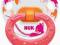 Nuk smoczek uspok silikon Happy Days Kot 18-36m os