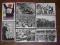 Zestaw 16 pohitlerowskich wklejek propagandowych