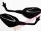 TUNING  LUSTERKA UNIWERSALNE CZARNE MATT M10