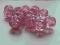 Korale koraliki ok.1,5cm RÓŻOWE 10szt -3zł