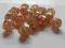 Korale koraliki ok.1,5cm BRAZOWY 10szt -3zł