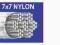 Przypon DRAGON HM 7x7 nylon steel 6kg 20cm 2szt