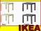 IKEA LACK STÓŁ STOLIK CZARNY BIAŁY 55x55! Tanio!