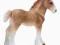 SCHLEICH 13671 ŹREBIĘ CLYDESDALE