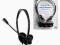 Sluchawki z mikrofonem LogiLink HS0002, stereo