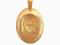 Złoty medalik komunia chrzest próba 585 14k  26402