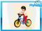 Figurka PLAYMOBIL  Dziecko na rowerze