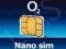 Karta, starter NANO SIM O2 UK do iPhone 5, iPod