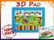 TABLET EDUKACYJNY WESOŁA FARMA 3D-PAD DŹWIĘKI LED