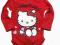 86 Body niemowlęce HELLO KITTY czerwona A501