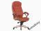 FOTEL Biurowy Obrotowy Q-065 Eco-Skóra BRĄZOWY