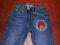C&amp;A ANGRY BIRDS spodnie dżinsy 110 jak nowe