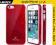 Czerwone Etui Gumowe IMUCA Apple iPhone 5 5S Folia