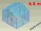 TUNEL FOLIOWY SZKLARNIA PCV 2,3x2,0m [4,6m2] UV4